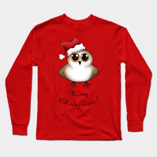 Christmas Owl. Long Sleeve T-Shirt